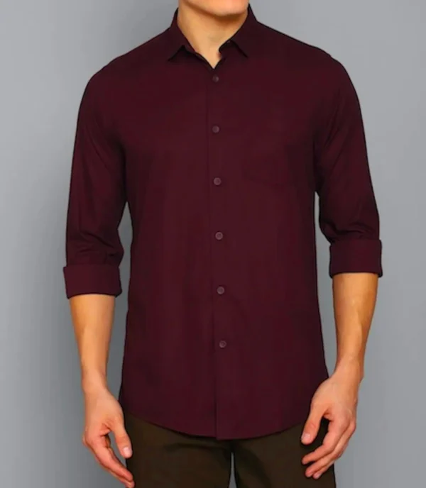 shirt maroon