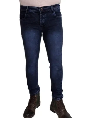 Men Slim Fit Mid Rise Jeans Color Blue Size 34 & 36 Super Comfort